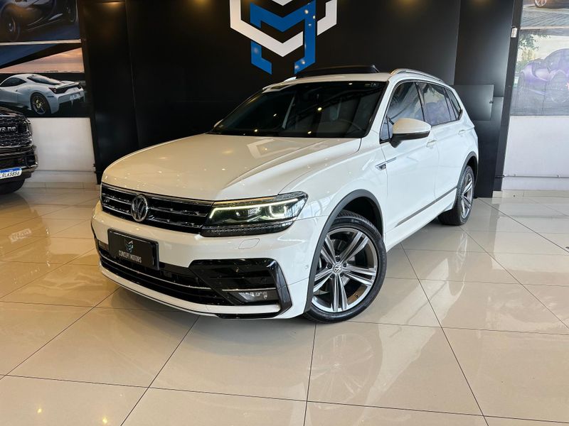 Volkswagen Tiguan Allspac R-Line 350 TSI 2.0 4×4 2019/2019 CONCEPT MOTORS PASSO FUNDO / Carros no Vale