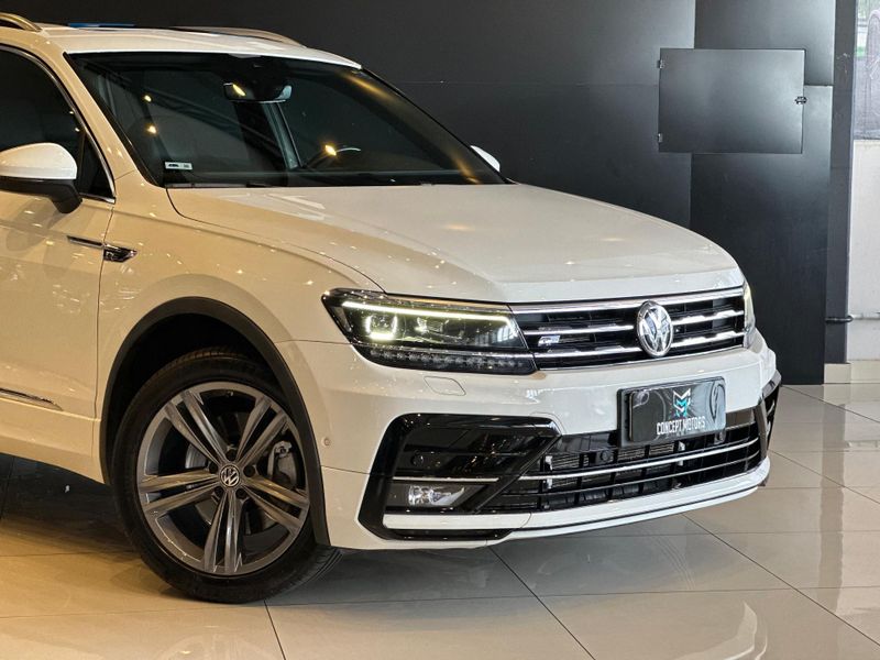 Volkswagen Tiguan Allspac R-Line 350 TSI 2.0 4×4 2019/2019 CONCEPT MOTORS PASSO FUNDO / Carros no Vale