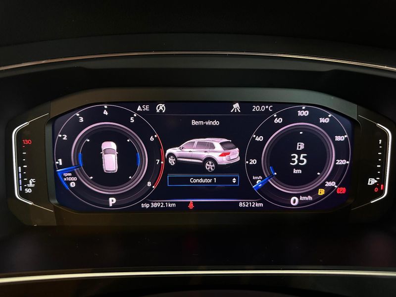 Volkswagen Tiguan Allspac R-Line 350 TSI 2.0 4×4 2019/2019 CONCEPT MOTORS PASSO FUNDO / Carros no Vale