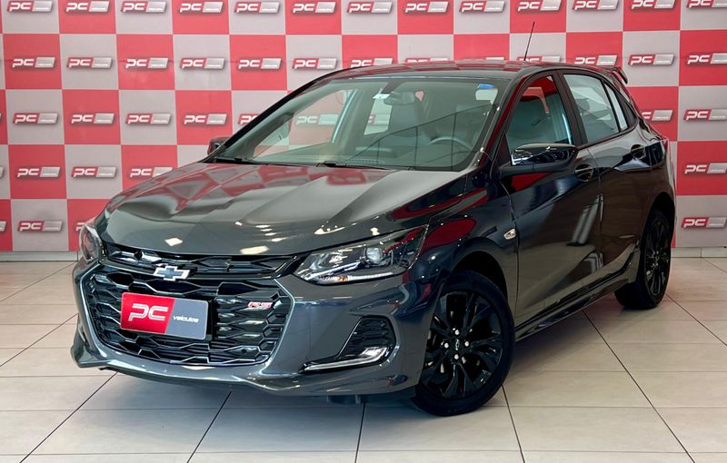 CHEVROLET ONIX HATCH RS 1.0 TB 12V 2023/2024 PC VEÍCULOS SANTA CRUZ DO SUL / Carros no Vale