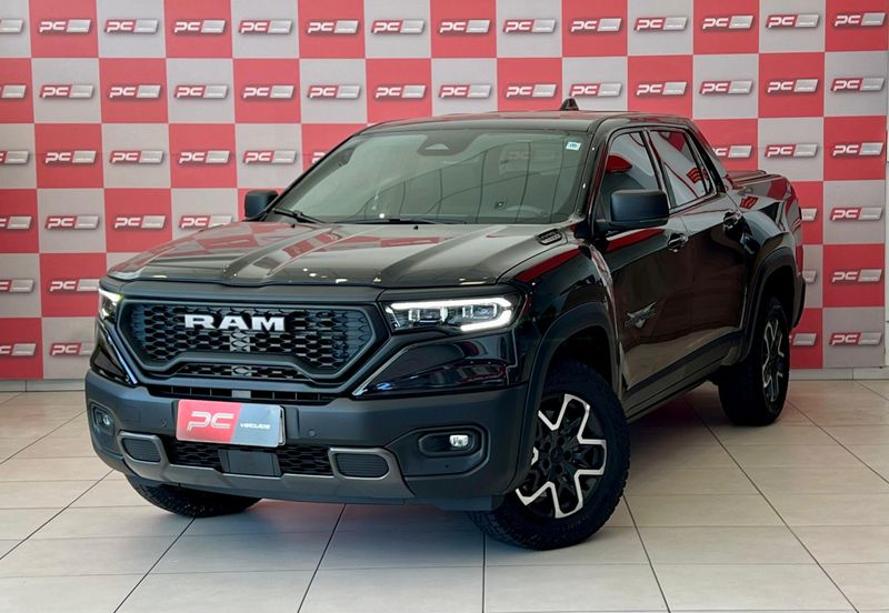 RAM RAMPAGE REBEL HURR.4 2.0 TB CD 4X4 2024/2025 PC VEÍCULOS SANTA CRUZ DO SUL / Carros no Vale