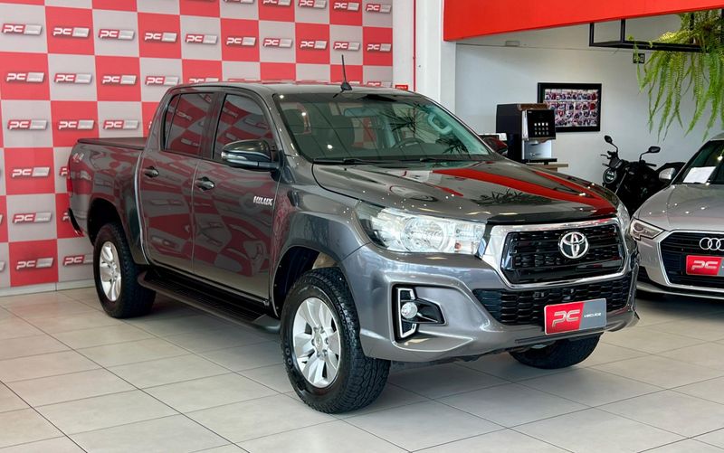 Toyota Hilux CD SR 4×4 2.8 TDI 2020/2020 PC VEÍCULOS SANTA CRUZ DO SUL / Carros no Vale