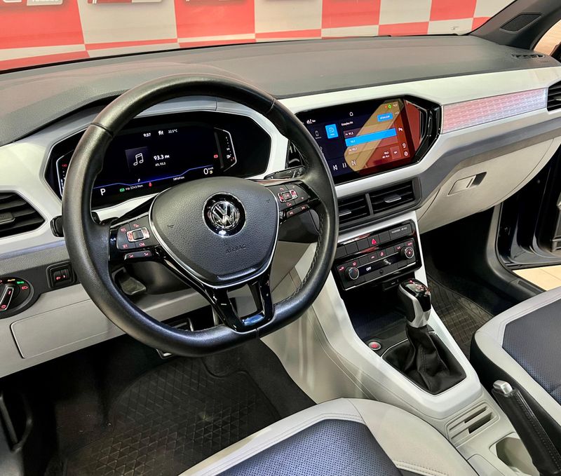 VOLKSWAGEN T-Cross Hig 250 TSI 1.4 16V 2021/2021 PC VEÍCULOS SANTA CRUZ DO SUL / Carros no Vale
