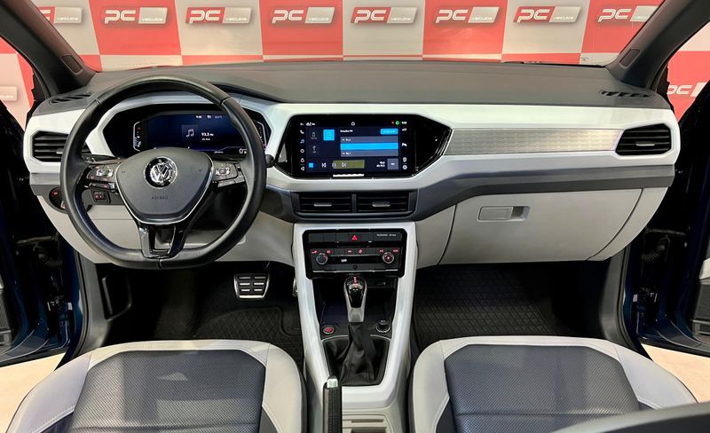 VOLKSWAGEN T-Cross Hig 250 TSI 1.4 16V 2021/2021 PC VEÍCULOS SANTA CRUZ DO SUL / Carros no Vale