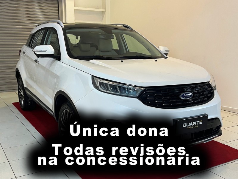 FORD TERRITORY 1.5 ECOBOOST GTDI GASOLINA TITANIUM AUTOMÁTICO 2020/2021 DUARTE VEÍCULOS PORTO ALEGRE / Carros no Vale