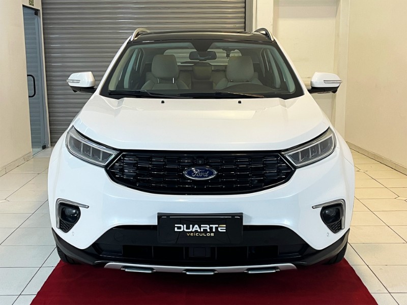 FORD TERRITORY 1.5 ECOBOOST GTDI GASOLINA TITANIUM AUTOMÁTICO 2020/2021 DUARTE VEÍCULOS PORTO ALEGRE / Carros no Vale