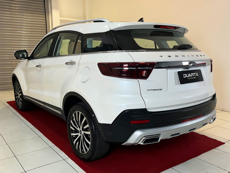 FORD TERRITORY 1.5 ECOBOOST GTDI GASOLINA TITANIUM AUTOMÁTICO 2020/2021 DUARTE VEÍCULOS PORTO ALEGRE / Carros no Vale