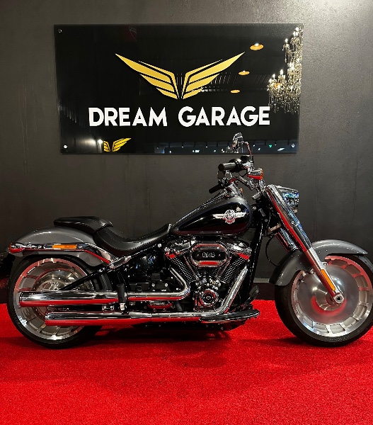 HARLEY DAVIDSON FAT BOY FLSTF /2021 EXCLUSIVO VEÍCULOS SANTA CRUZ DO SUL / Carros no Vale