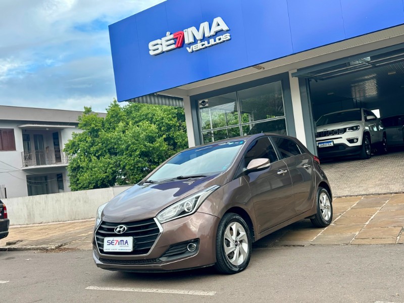 HYUNDAI HB20 PREMIUM 1.6 16V AT 2016/2016 SÉTIMA VEÍCULOS GUAPORÉ / Carros no Vale