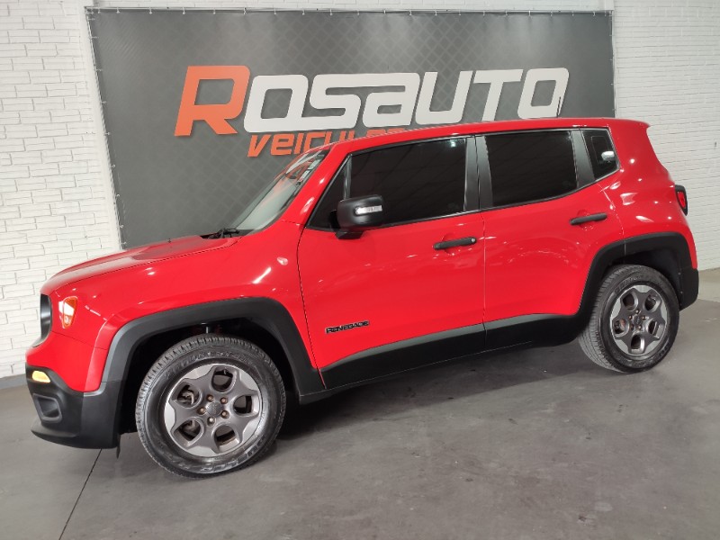 JEEP RENEGADE SPORT 1.8 2016/2016 ROSAUTO VEÍCULOS VENÂNCIO AIRES / Carros no Vale