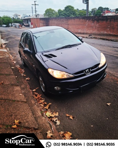 PEUGEOT 206 AUTOMATIC FELINE 1.6 FLEX 16V 5P 2008/2008 STOPCAR MULTIMARCAS ESTRELA / Carros no Vale
