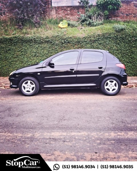 PEUGEOT 206 AUTOMATIC FELINE 1.6 FLEX 16V 5P 2008/2008 STOPCAR MULTIMARCAS ESTRELA / Carros no Vale