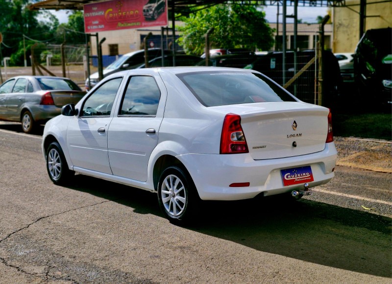 RENAULT LOGAN AUTHENTIQUE HI-FLEX 1.0 16V 4P 2012/2012 CRUZEIRO MULTIMARCAS CRUZEIRO DO SUL / Carros no Vale