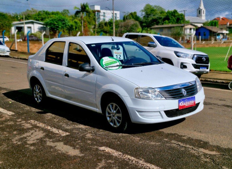 RENAULT LOGAN AUTHENTIQUE HI-FLEX 1.0 16V 4P 2012/2012 CRUZEIRO MULTIMARCAS CRUZEIRO DO SUL / Carros no Vale