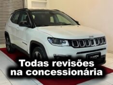 JEEP COMPASS 2.0 16V FLEX LONGITUDE AUTOMÁTICO 2017/2018 DUARTE VEÍCULOS PORTO ALEGRE / Carros no Vale