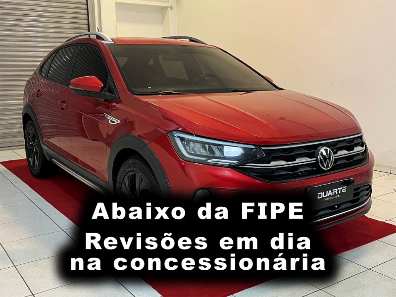 VOLKSWAGEN NIVUS 1.0 200 TSI TOTAL FLEX HIGHLINE AUTOMÁTICO 2020/2021 DUARTE VEÍCULOS PORTO ALEGRE / Carros no Vale