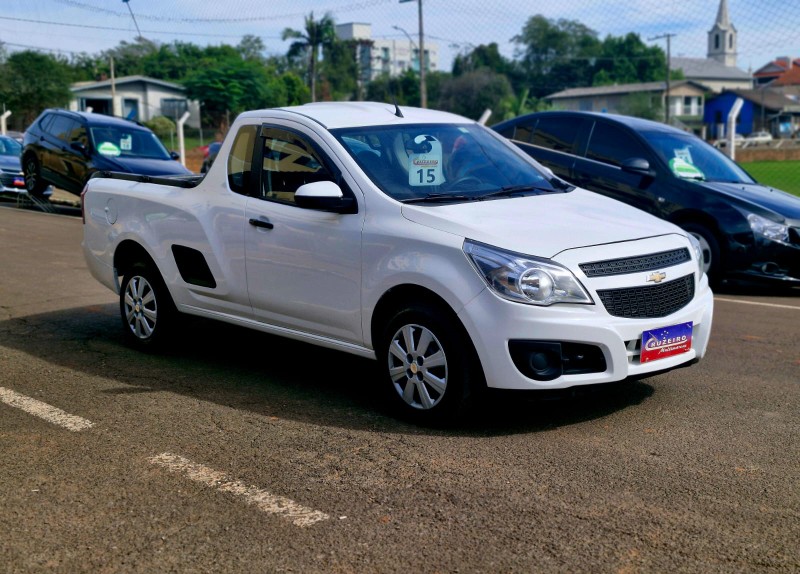 CHEVROLET MONTANA LS 1.4 ECONOFLEX 8V 2P 2014/2015 CRUZEIRO MULTIMARCAS CRUZEIRO DO SUL / Carros no Vale