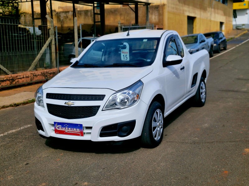 CHEVROLET MONTANA LS 1.4 ECONOFLEX 8V 2P 2014/2015 CRUZEIRO MULTIMARCAS CRUZEIRO DO SUL / Carros no Vale