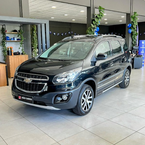 CHEVROLET SPIN 1.8 ACTIV 8V FLEX 4P AUT 2016/2016 JOÃO CARROS MULTIMARCAS GUAPORÉ / Carros no Vale
