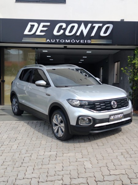 VOLKSWAGEN T-CROSS 1.4 HIGHLINE 250 TSI 16V 2020 /2020 DE CONTO AUTOMÓVEIS SARANDI / Carros no Vale