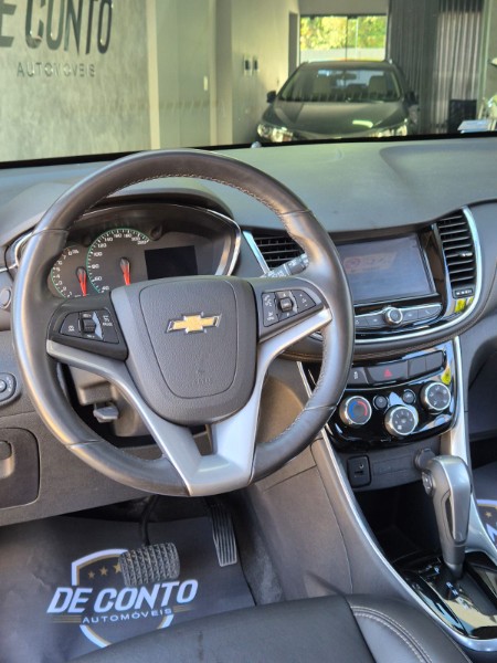 CHEVROLET TRACKER 1.4 16V TURBO FLEX LTZ AUTOMÁTICO /2018 DE CONTO AUTOMÓVEIS SARANDI / Carros no Vale