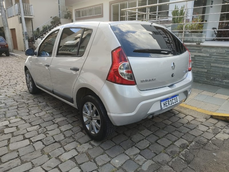 RENAULT SANDERO 1.6 EXP FLEX 2010/2011 ALTERNATIVA VEÍCULOS LAJEADO / Carros no Vale