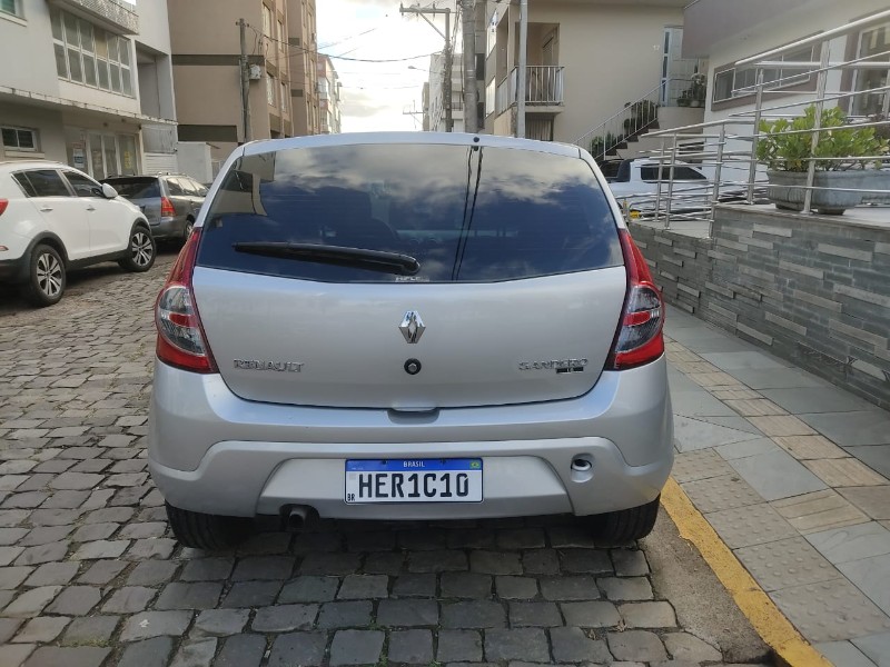RENAULT SANDERO 1.6 EXP FLEX 2010/2011 ALTERNATIVA VEÍCULOS LAJEADO / Carros no Vale