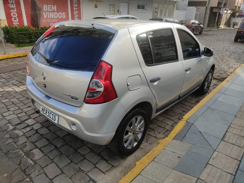 RENAULT SANDERO 1.6 EXP FLEX 2010/2011 ALTERNATIVA VEÍCULOS LAJEADO / Carros no Vale