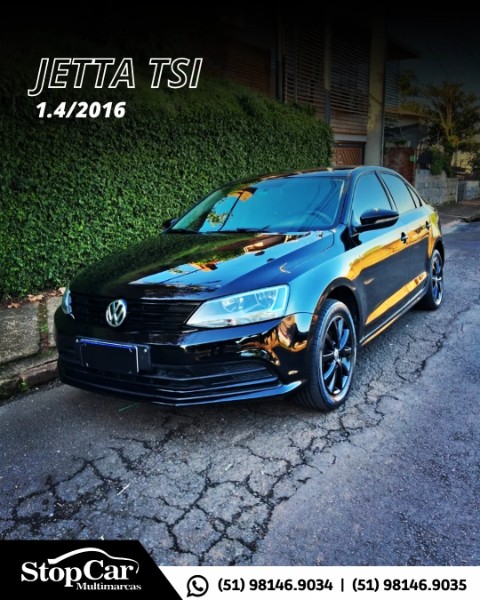 VOLKSWAGEN JETTA 1.4 TRENDLINE TSI 16V 2016 2016/2016 STOPCAR MULTIMARCAS ESTRELA / Carros no Vale