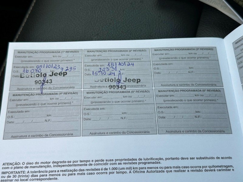 JEEP RENEGADE S T270 1.3 TB 4X4 2022/2023 SÉTIMA VEÍCULOS GUAPORÉ / Carros no Vale
