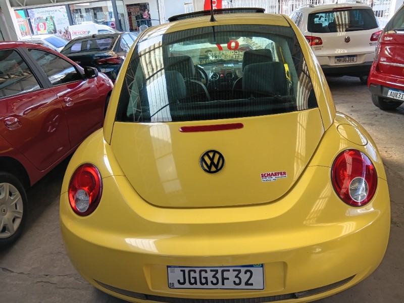 VOLKSWAGEN NEW BEETLE 2.0 MI 8V 2007/2007 SCHAEFER AUTOMÓVEIS TEUTÔNIA / Carros no Vale