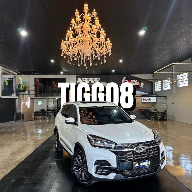 Caoa Chery Tiggo8 1.6tgdi 2021/2022 DL MOTORS LAJEADO / Carros no Vale