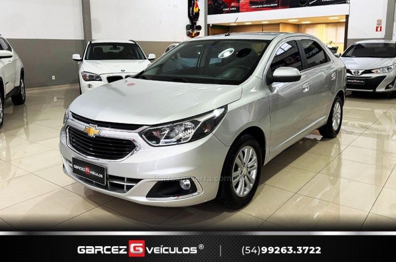CHEVROLET COBALT 1.8 MPFI LTZ 8V 2017/2017 GARCEZ VEÍCULOS BENTO GONÇALVES / Carros no Vale