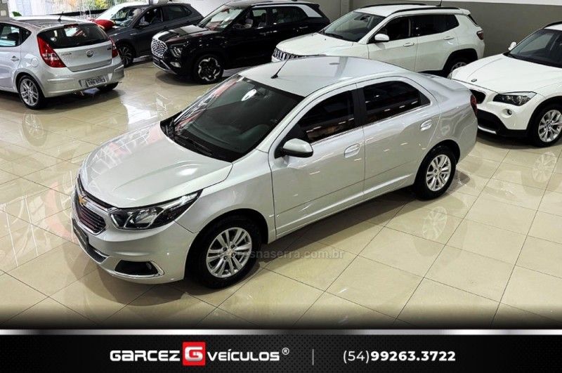 CHEVROLET COBALT 1.8 MPFI LTZ 8V 2017/2017 GARCEZ VEÍCULOS BENTO GONÇALVES / Carros no Vale