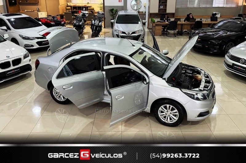 CHEVROLET COBALT 1.8 MPFI LTZ 8V 2017/2017 GARCEZ VEÍCULOS BENTO GONÇALVES / Carros no Vale