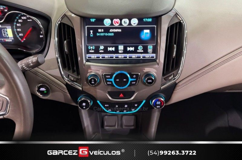 CHEVROLET CRUZE 1.4 TURBO LTZ II SPORT HATCH 16V 2017/2017 GARCEZ VEÍCULOS BENTO GONÇALVES / Carros no Vale