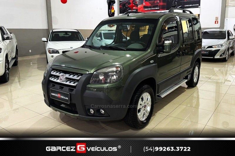 FIAT DOBLÓ 1.8 MPI ADVENTURE 16V 2012/2012 GARCEZ VEÍCULOS BENTO GONÇALVES / Carros no Vale
