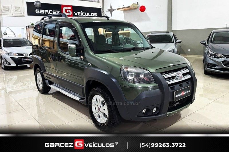 FIAT DOBLÓ 1.8 MPI ADVENTURE 16V 2012/2012 GARCEZ VEÍCULOS BENTO GONÇALVES / Carros no Vale