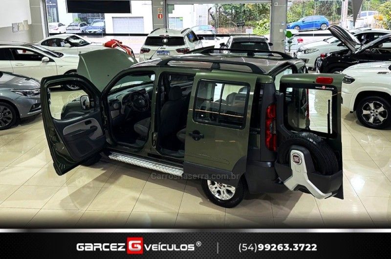 FIAT DOBLÓ 1.8 MPI ADVENTURE 16V 2012/2012 GARCEZ VEÍCULOS BENTO GONÇALVES / Carros no Vale