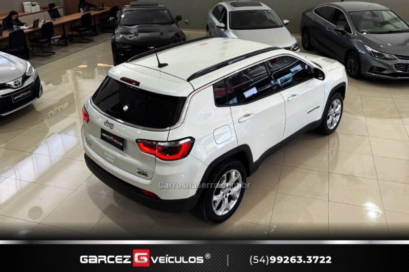 JEEP COMPASS 2.0 16V LONGITUDE 4X4 2020/2021 GARCEZ VEÍCULOS BENTO GONÇALVES / Carros no Vale