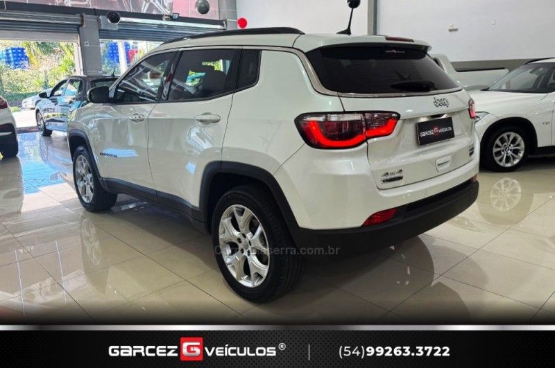 JEEP COMPASS 2.0 16V LONGITUDE 4X4 2020/2021 GARCEZ VEÍCULOS BENTO GONÇALVES / Carros no Vale