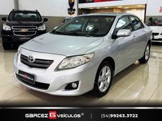 TOYOTA COROLLA 1.8 XEI 16V 2009/2010 GARCEZ VEÍCULOS BENTO GONÇALVES / Carros no Vale