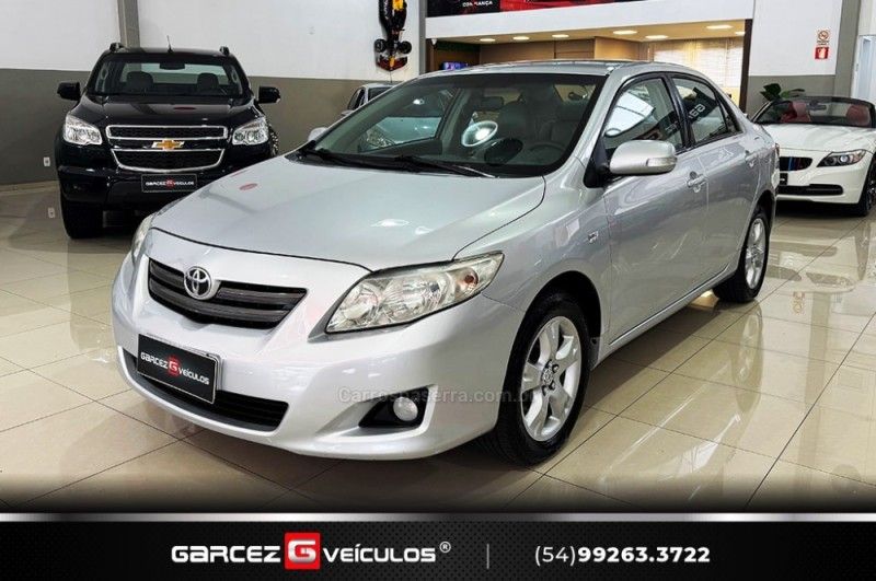 TOYOTA COROLLA 1.8 XEI 16V 2009/2010 GARCEZ VEÍCULOS BENTO GONÇALVES / Carros no Vale