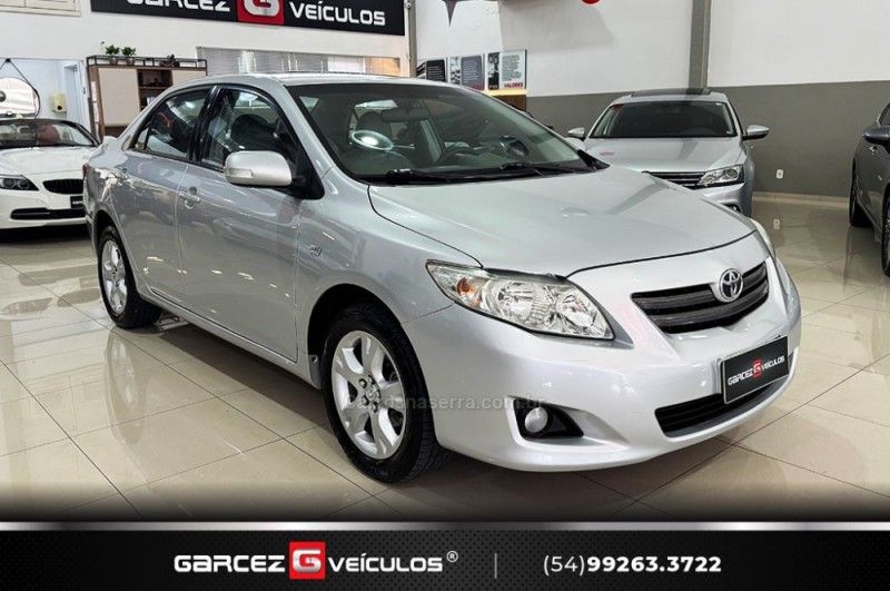 TOYOTA COROLLA 1.8 XEI 16V 2009/2010 GARCEZ VEÍCULOS BENTO GONÇALVES / Carros no Vale