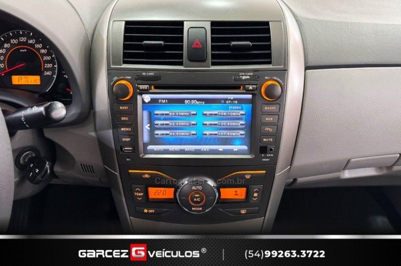 TOYOTA COROLLA 1.8 XEI 16V 2009/2010 GARCEZ VEÍCULOS BENTO GONÇALVES / Carros no Vale