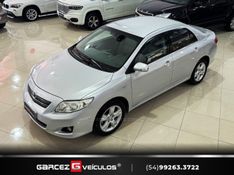 TOYOTA COROLLA 1.8 XEI 16V 2009/2010 GARCEZ VEÍCULOS BENTO GONÇALVES / Carros no Vale