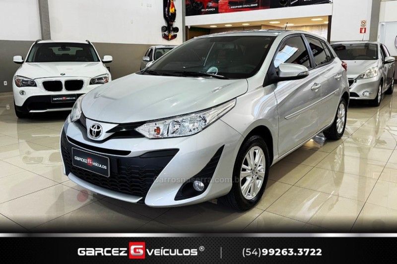 TOYOTA YARIS 1.3 XL LIVE 16V 2019/2019 GARCEZ VEÍCULOS BENTO GONÇALVES / Carros no Vale
