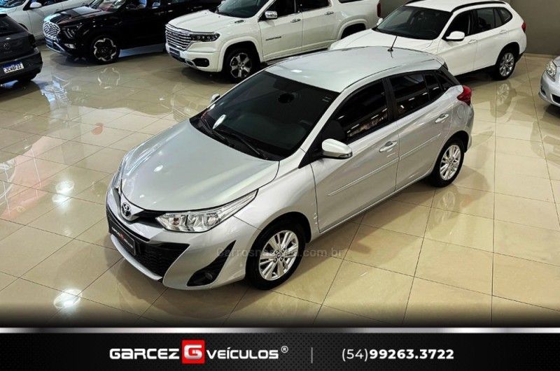 TOYOTA YARIS 1.3 XL LIVE 16V 2019/2019 GARCEZ VEÍCULOS BENTO GONÇALVES / Carros no Vale