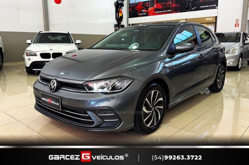 VOLKSWAGEN POLO 1.0200 TSI HIGHLINE 2024/2025 GARCEZ VEÍCULOS BENTO GONÇALVES / Carros no Vale