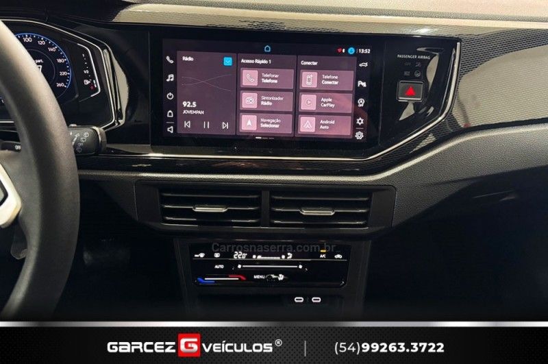 VOLKSWAGEN POLO 1.0200 TSI HIGHLINE 2024/2025 GARCEZ VEÍCULOS BENTO GONÇALVES / Carros no Vale